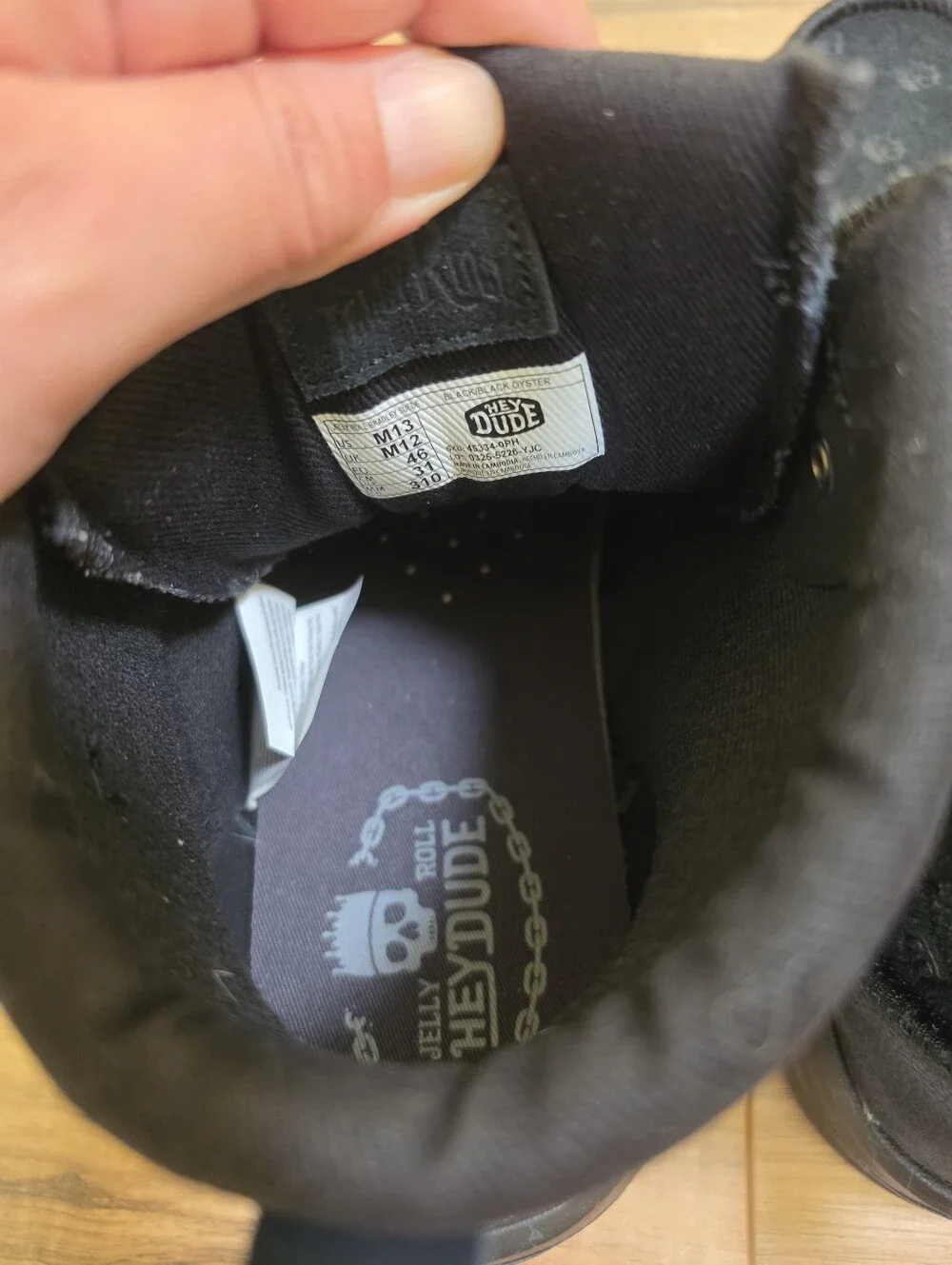 NEW HEY DUDE X JELLY ROLL BRADLEY CASUAL SHOE